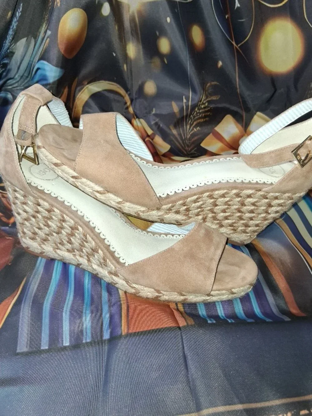 1901 Nadine Espadrille Wedge Sandal.